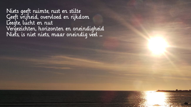 Uitgelichte afbeelding - Yvonne Alefs - Niets is niet niets