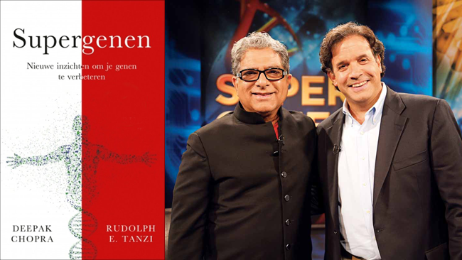 Supergenen - Nieuwe inzichten om je genen te verbeteren - Deepak Chopra en Rudolph E. Tanzi - Boekrecensie Yvonne Alefs