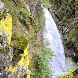 Waterval Unter Schulzbach Qigong Natuurweek Oostenrijk